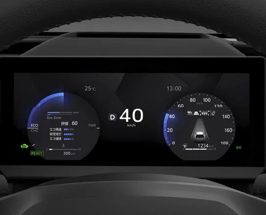 知りたい情報を選んで3画面に表示