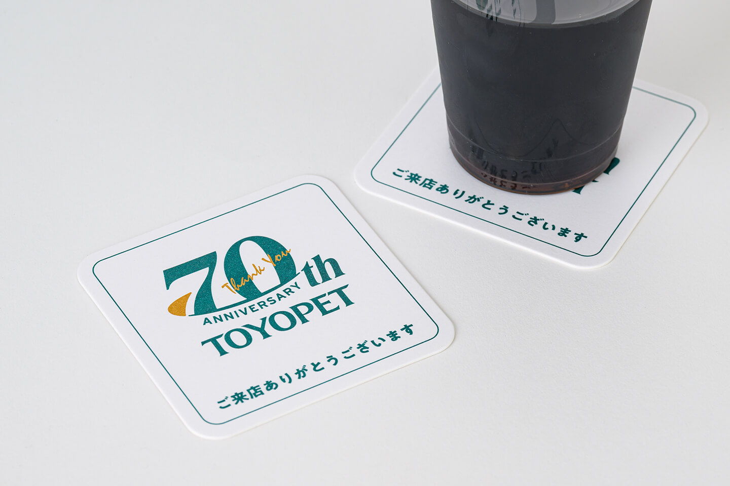 山形トヨペット ドリンクコースター