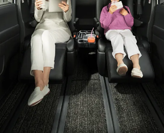 超ロングスライドで思いっきりリラックス