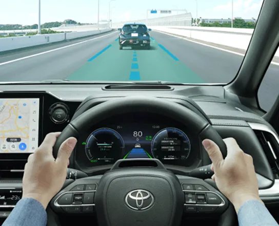 安心・安全な走りを支える充実した先進技術